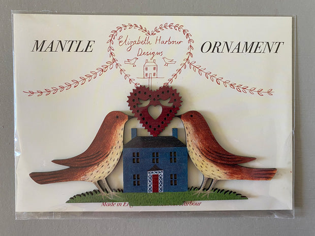 A Loving Home Wooden Mantle Ornament