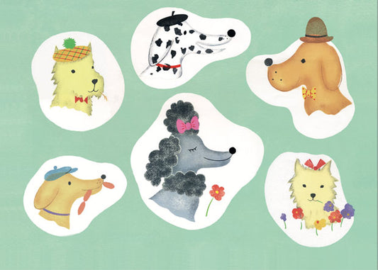 Chiens Français Greetings Card