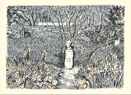 Classical Head Greetings Card