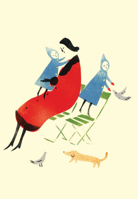 Feed the Birds  Greetings Card