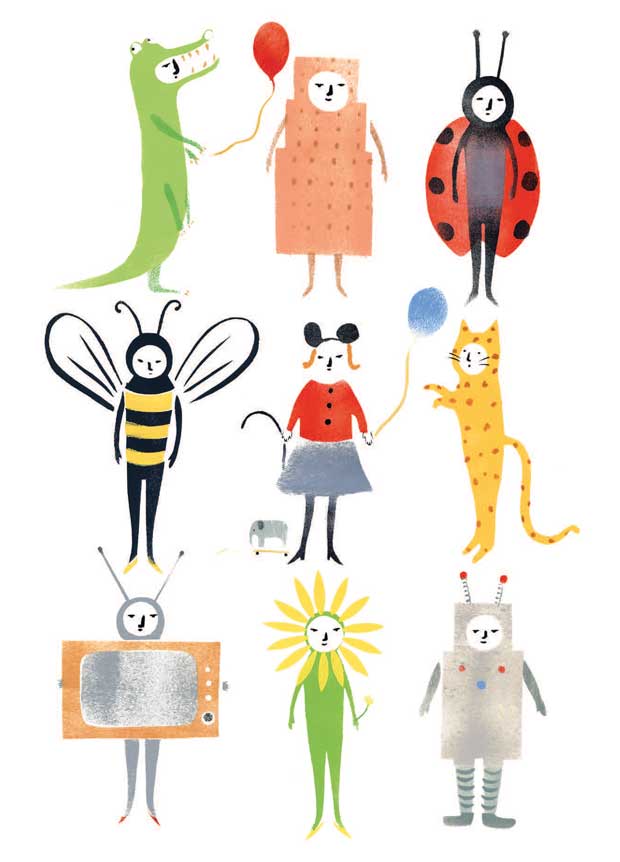 Fancy Dress   Greetings Card