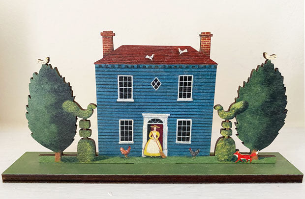 Diamond Cottage - mantle ornament