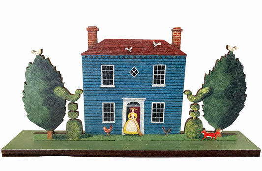 Diamond Cottage - mantle ornament