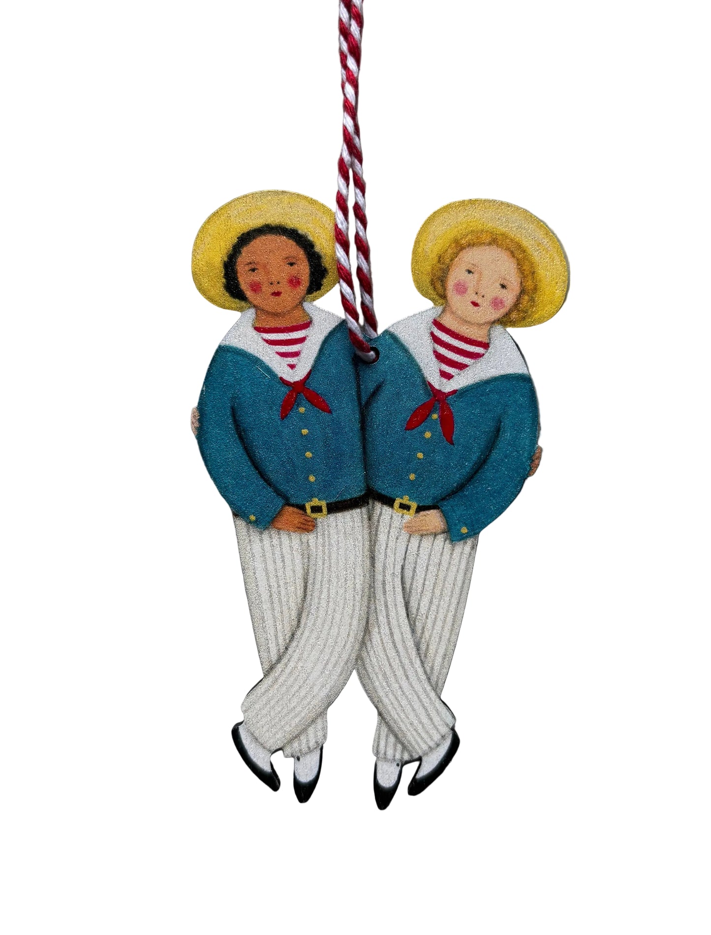 Jolly Jacks Wooden Hanging Decoration