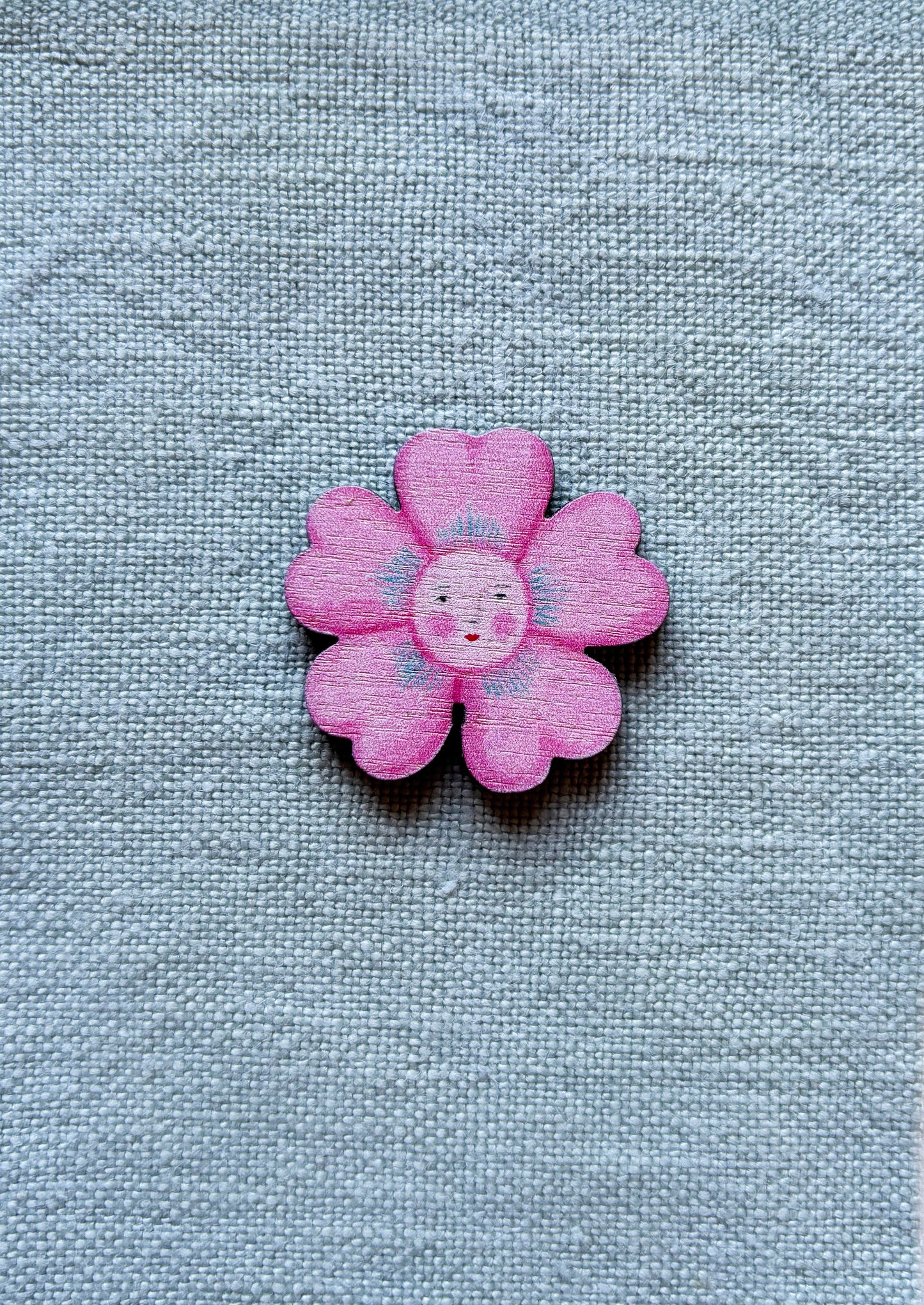 Lapel Pin-Brooch Primrose Flower