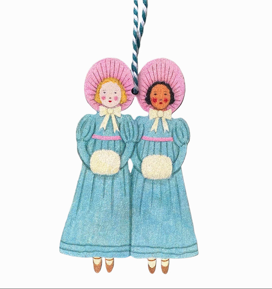 Promenade Wooden Hanging Decoration