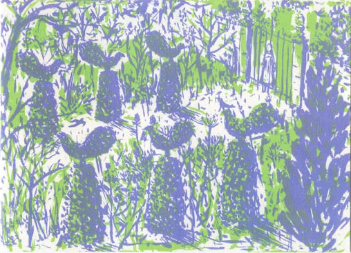 The Forbidden Garden Greetings Card