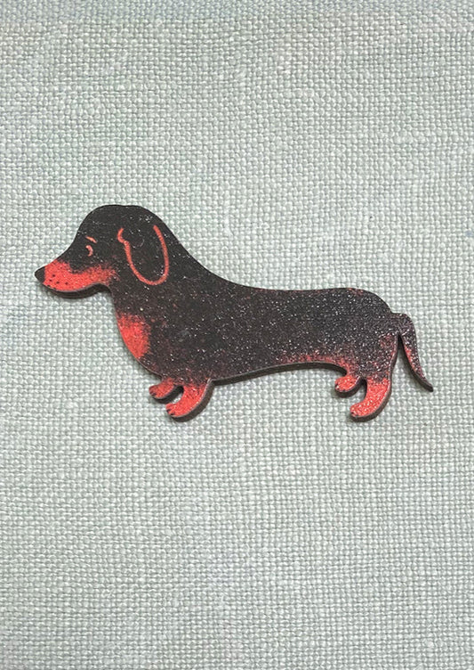 Lapel Pin-Brooch Dachshund