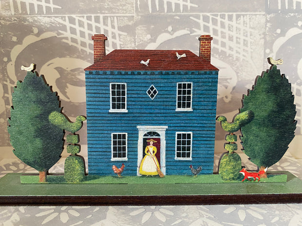Diamond Cottage - mantle ornament