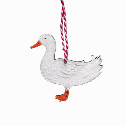 Duck Wooden Hanging Decoration