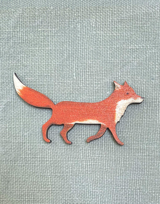 Lapel Pin-Brooch Fox