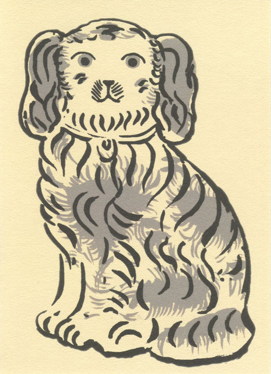 King Charles Spaniel Greetings Card