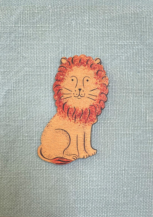 Lapel Pin-Brooch Mr Lion