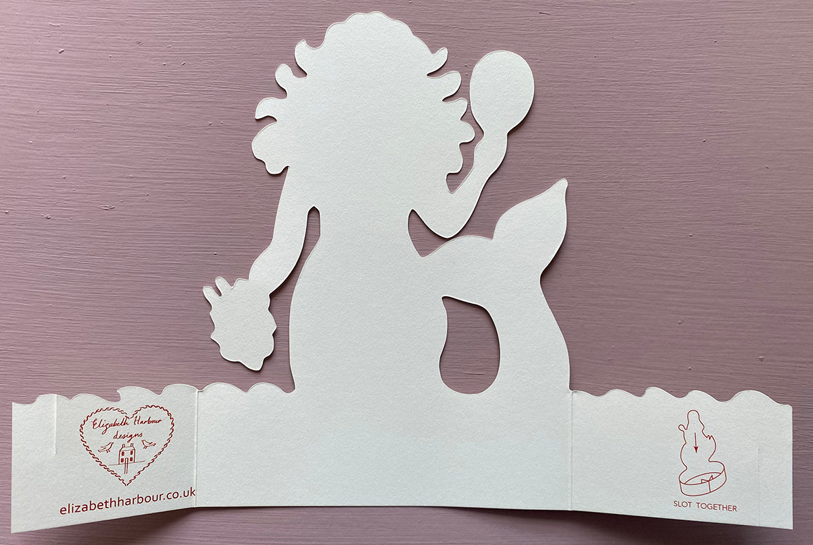Stand-up Mermaid Card