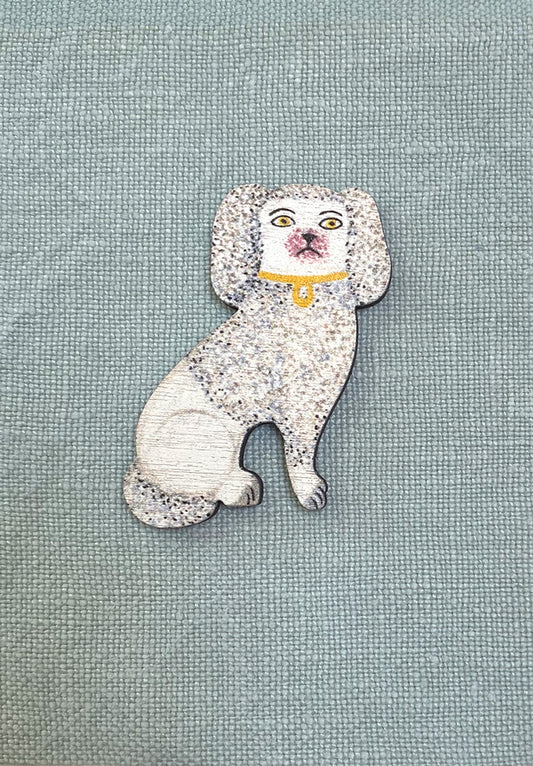 Lapel Pin-Brooch Poodle