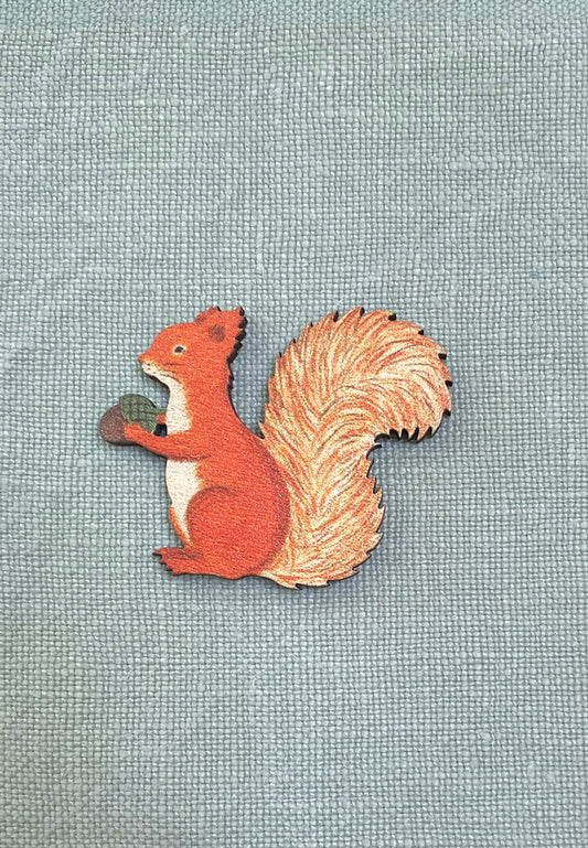 Lapel Pin-Brooch Squirrel