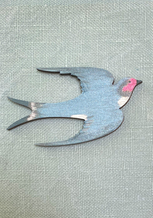 Lapel Pin-Brooch Swallow