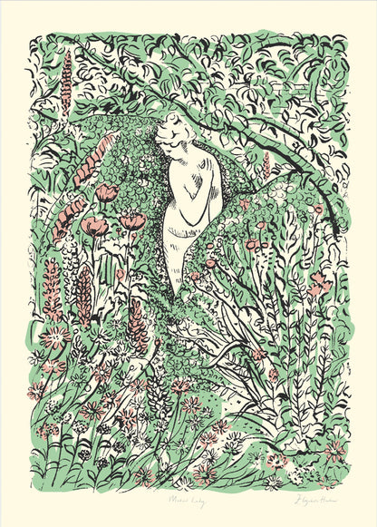 A3 Print Modest Lady