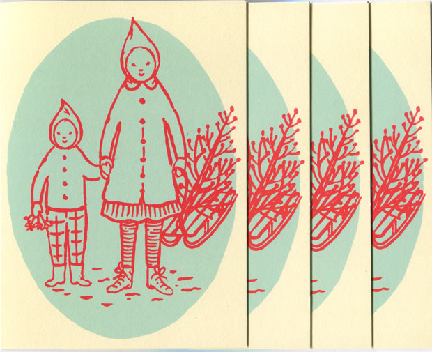 Christmas Tree Christmas Cards (Pack Of 4)