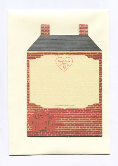 Dolls House Diorama Greetings Card
