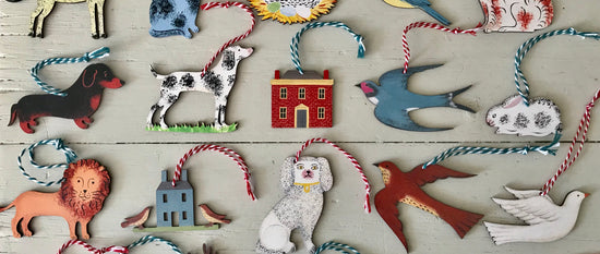 Regular Wooden Hanging Decorations – ElizabethHarbourDesigns