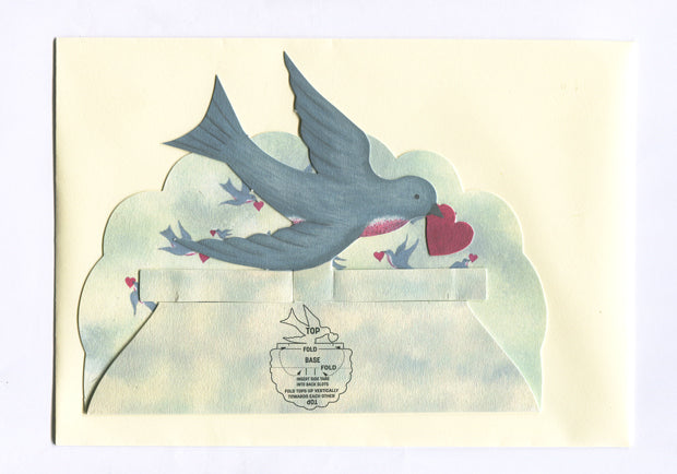 Sending Love Diorama Greetings Card