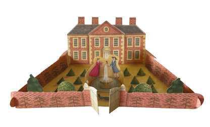 Walled Garden Diorama Greetings Card