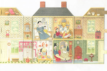 Dolls House Diorama Greetings Card