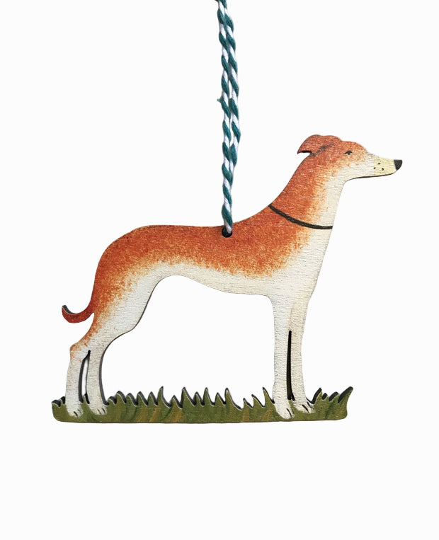 Fleet Hound Wooden Hanging Decoration