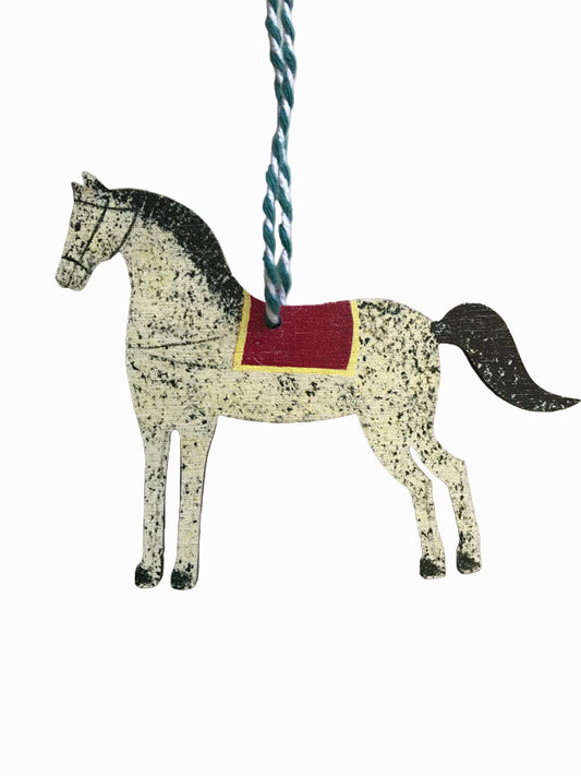 Horse Wooden Hanging Decoration