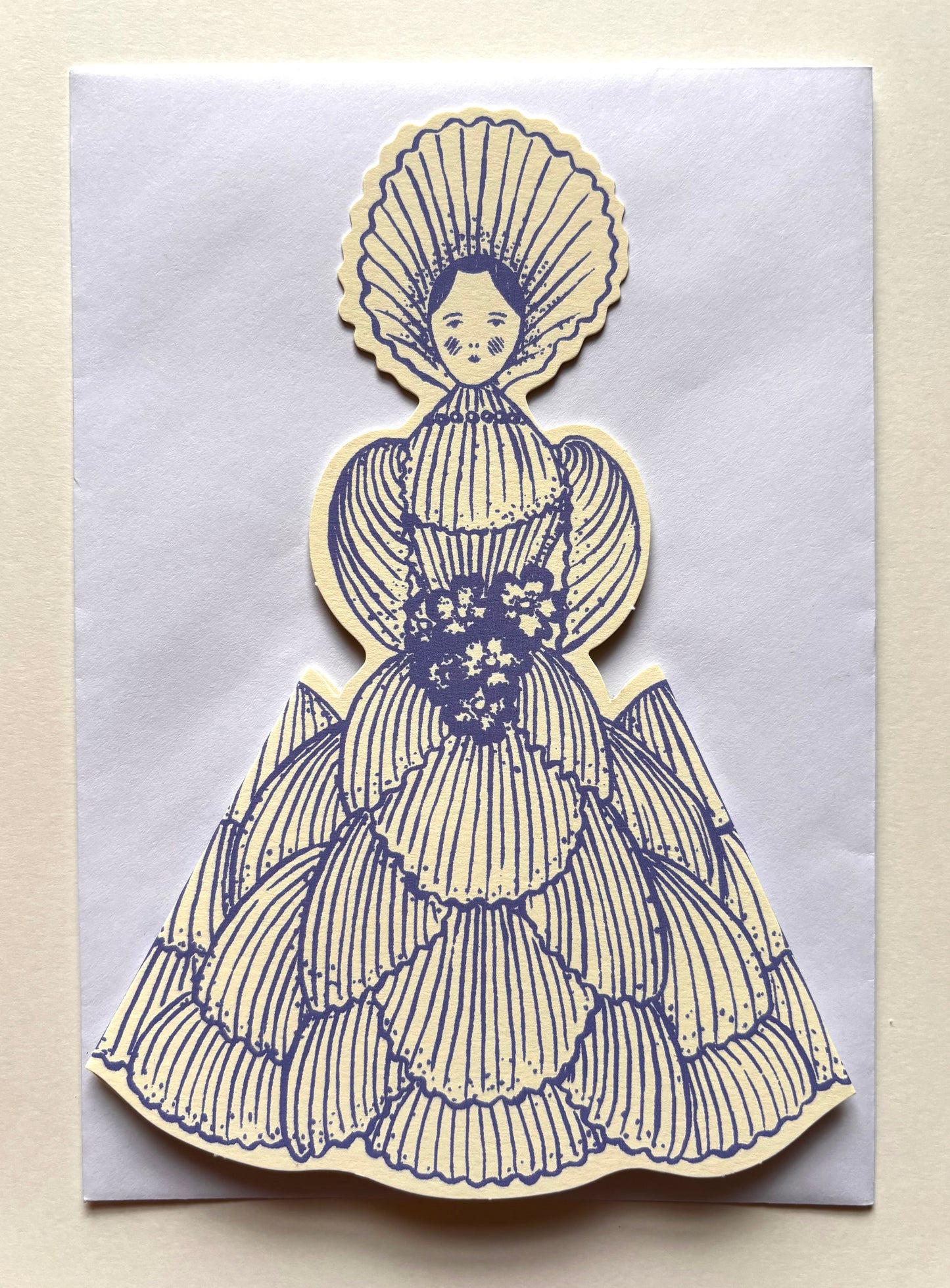 Stand-up Shelly Cockle Card