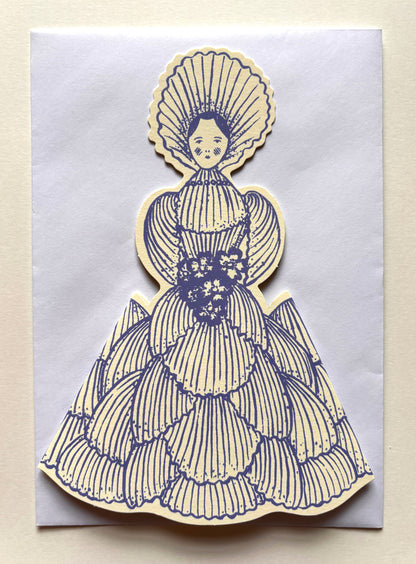 Stand-up Shelly Cockle Card